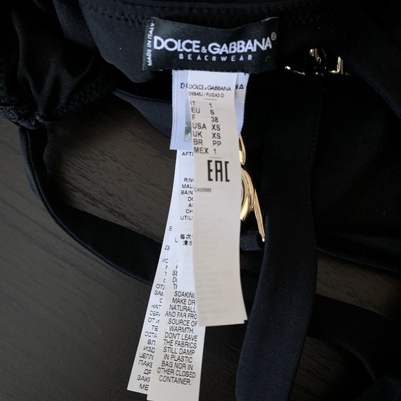 Dolce & Gabbana Black Beachwear - Picture 8 of 8